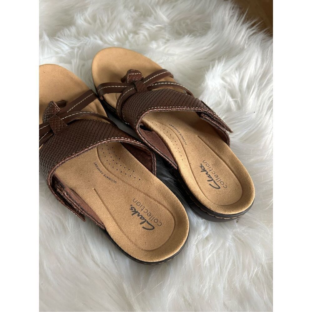 Clarks Womens Laurieann Edge brown size 6.5 new - Picture 2 of 6
